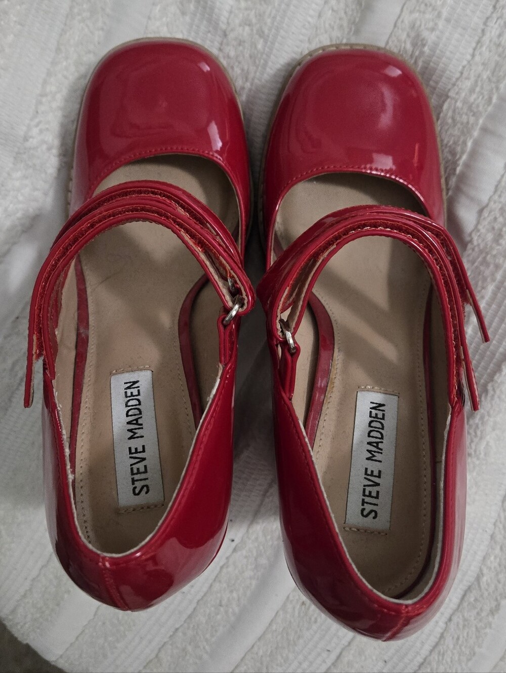 Steve Madden - Twice Mary Jane - Red - Picture 5 of 7